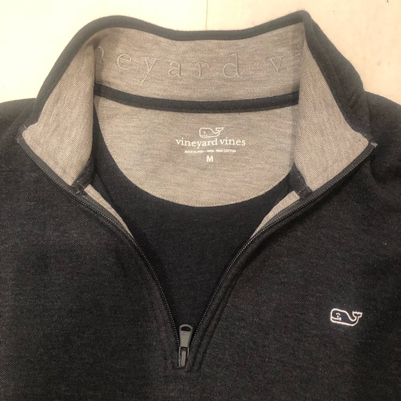Vineyard Vines Saltwater 1/4 Zip Sweater Excellent Condition - Picture 4 of 5